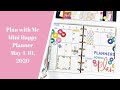 Plan with Me- Mini Happy Planner- May 4-10, 2020