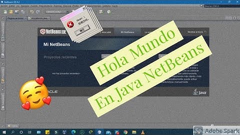 ☑ El Primer  🌎HOLA MUNDO💻  en Java Netbeans