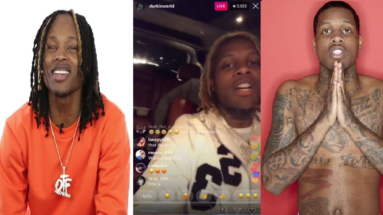 Лил Дёрк и Кинг Вон мчатся в пробке с Драко и чуть не врезаются