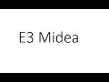 E3 error Midea air source heat pumps