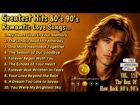 Love Songs 80's 90's 💘 |Greatest Hits Slow Rock Ballads 80s 90s | My Heart Lives In Your....Vol. 116