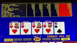 Royal Flush? Let’s See! Super Aces Bonus Poker! Live Play at Casino!