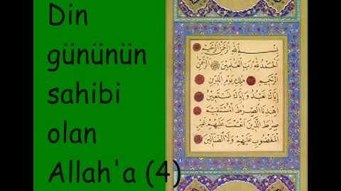 Abdulbasit Abdussamed - Fatiha Suresi ve Meali