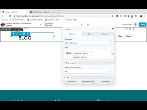 Beaver Builder Tutorial - Header bearbeiten