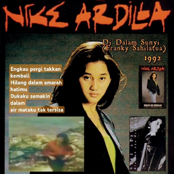 Di dalam sunyi karya Franky Sahilatua di nyanyikan oleh Nike ardilla