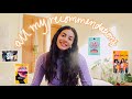 all my top recommendations! films, shows, books, podcasts etc