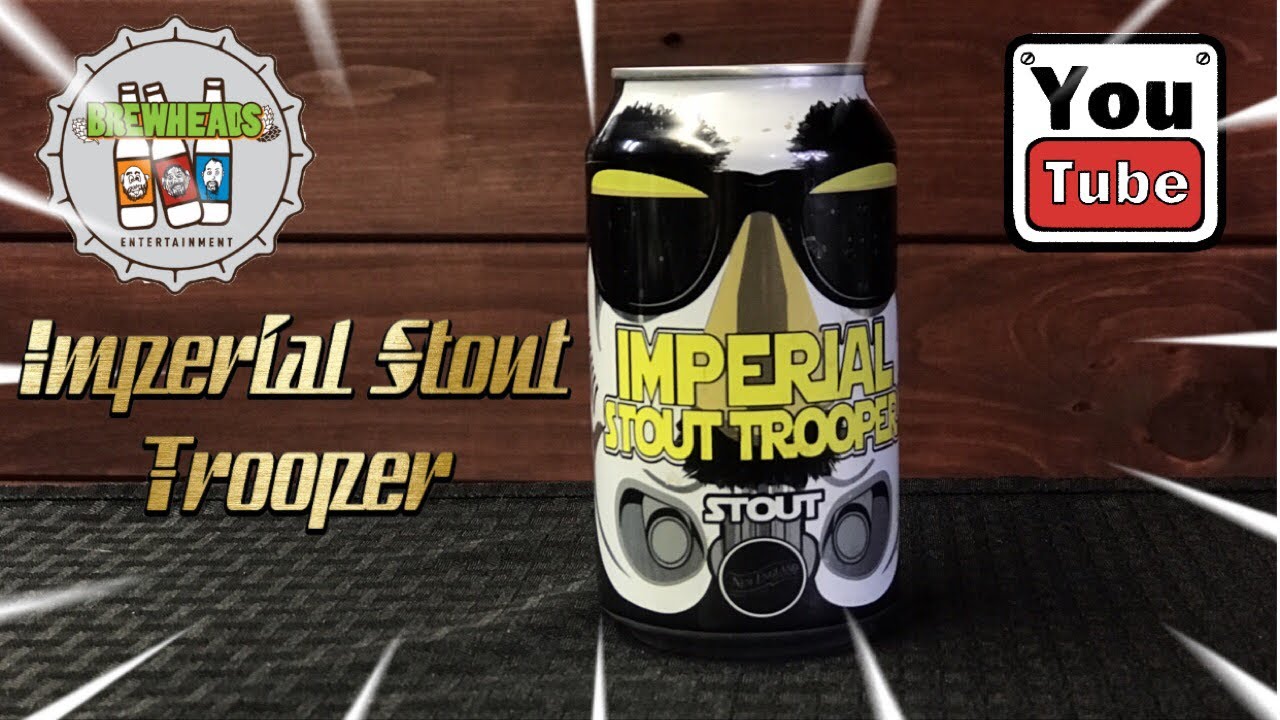 Craft Beer Review Imperial Stout Trooper (New England Brewing Co