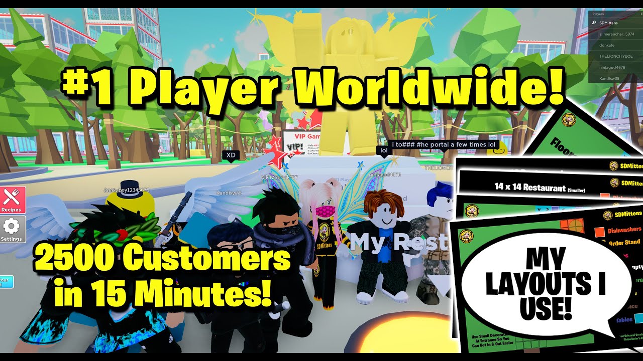 New Layouts I Use 10 000 Customers An Hour My Restaurant Roblox Youtube - techmeme roblox says it has 2m game creators worldwide who