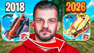 جربت كل نسخ فري فاير من 2019 الى 2026 !! — trending on YouTube in Jordan