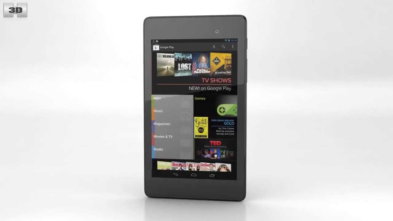 Google Nexus 7 13 3d Model Electronics On Hum3d