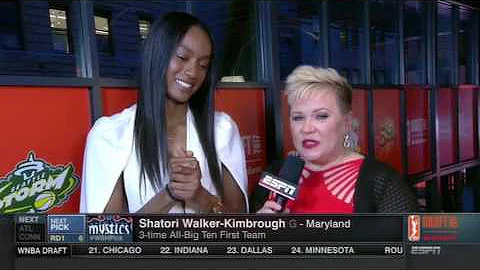 Shatori Walker-Kimbrough - WNBA Draft 2017