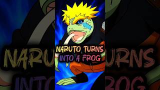 Naruto Turns into A Frog 🤯🔥 | Anime BLAH