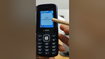 Keypad Locked Unlock Kaise Kare ? ( Lava A1 Josh ) #lava
