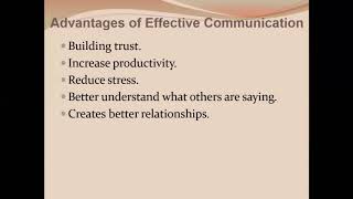 Full Advantages of Effective Communication Guide