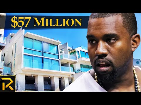 Inside Kanye's Ultra-Modern $57 Million Malibu Mansion