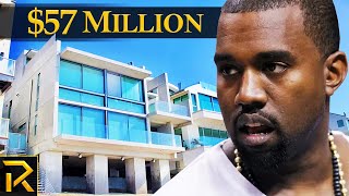 Inside Kanye's Ultra-Modern $57 Million Malibu Mansion