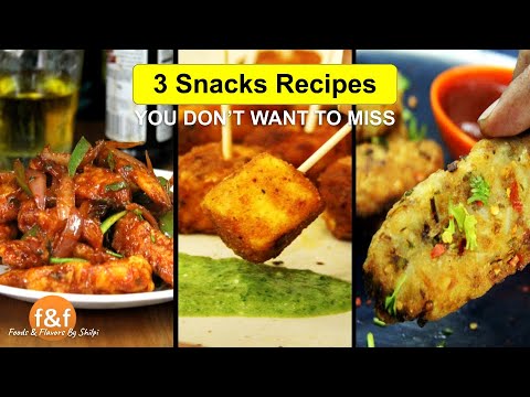3 Snacks Recipes You Don