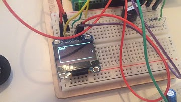 Arduino pong with simple ai ssd1306