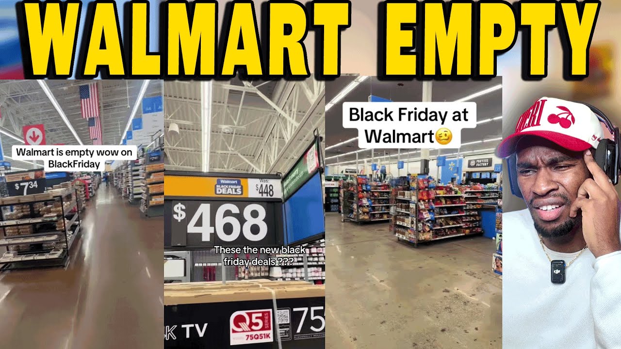 Walmart’s Black Friday Was a GHOST TOWN - Stores Completely EMPTY - YouTube