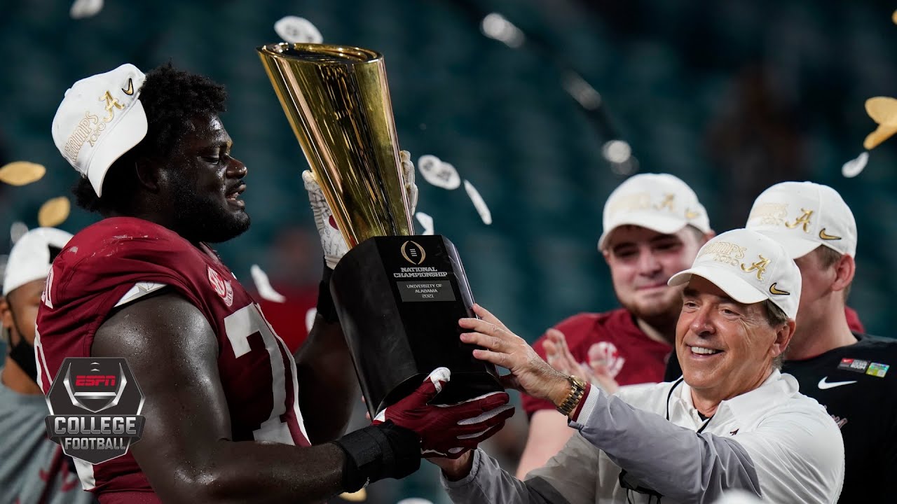 How Alabama Won College Football's National Championship