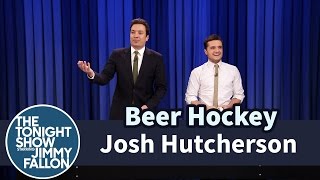 Beer Hockey with Josh Hutcherson