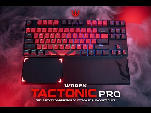 WRAEK Tactonic Pro | World's 1st palm-control keyboard set