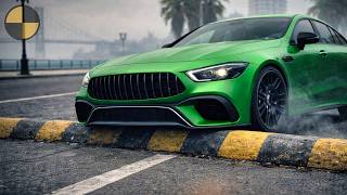 Cars Driving Over a Speed Bump | BeamNG Drive screenshot 5
