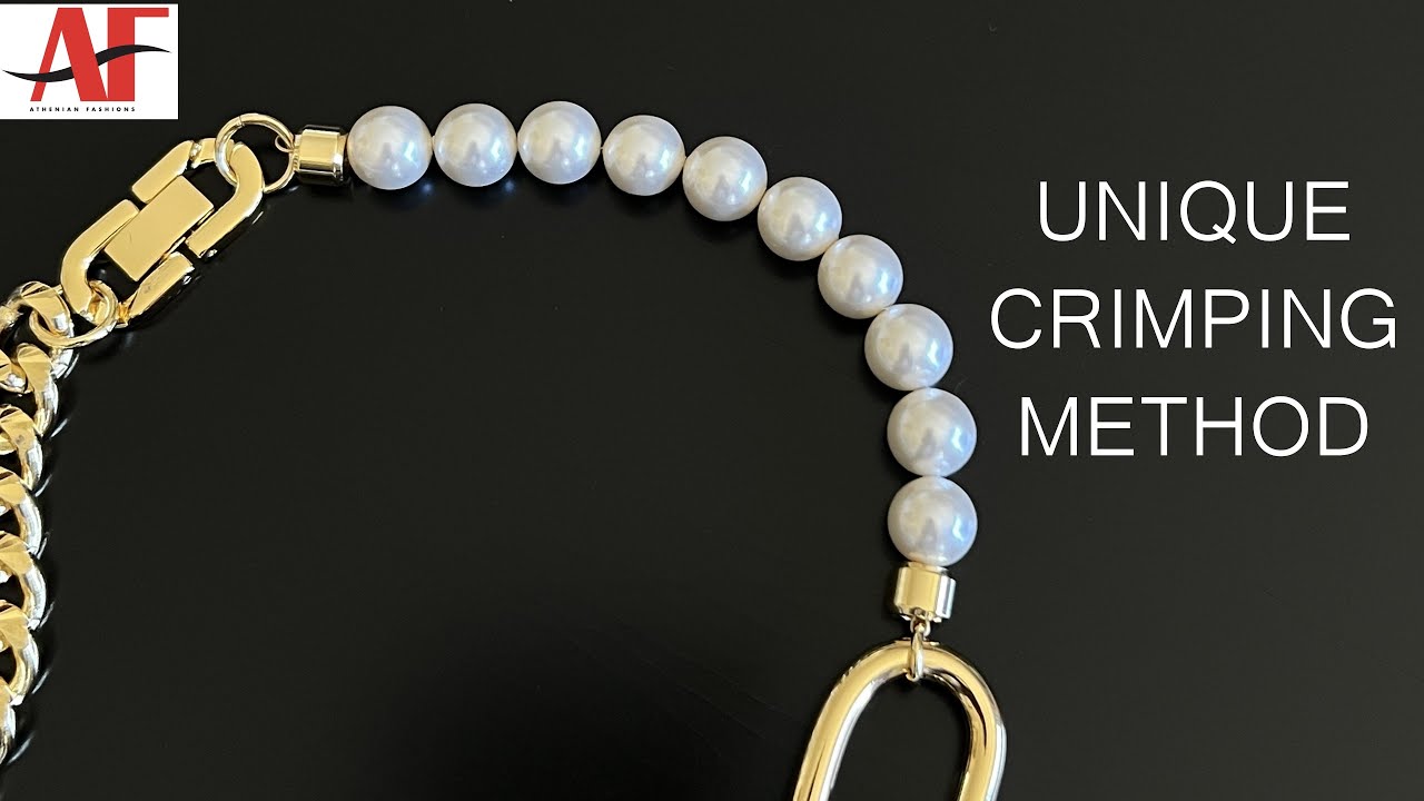 Make Your Own Crimp Beads Jewelry Making Tutorial 