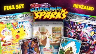 We know EVERYTHING... Surging Sparks Set Revealed (2024 Pokemon)