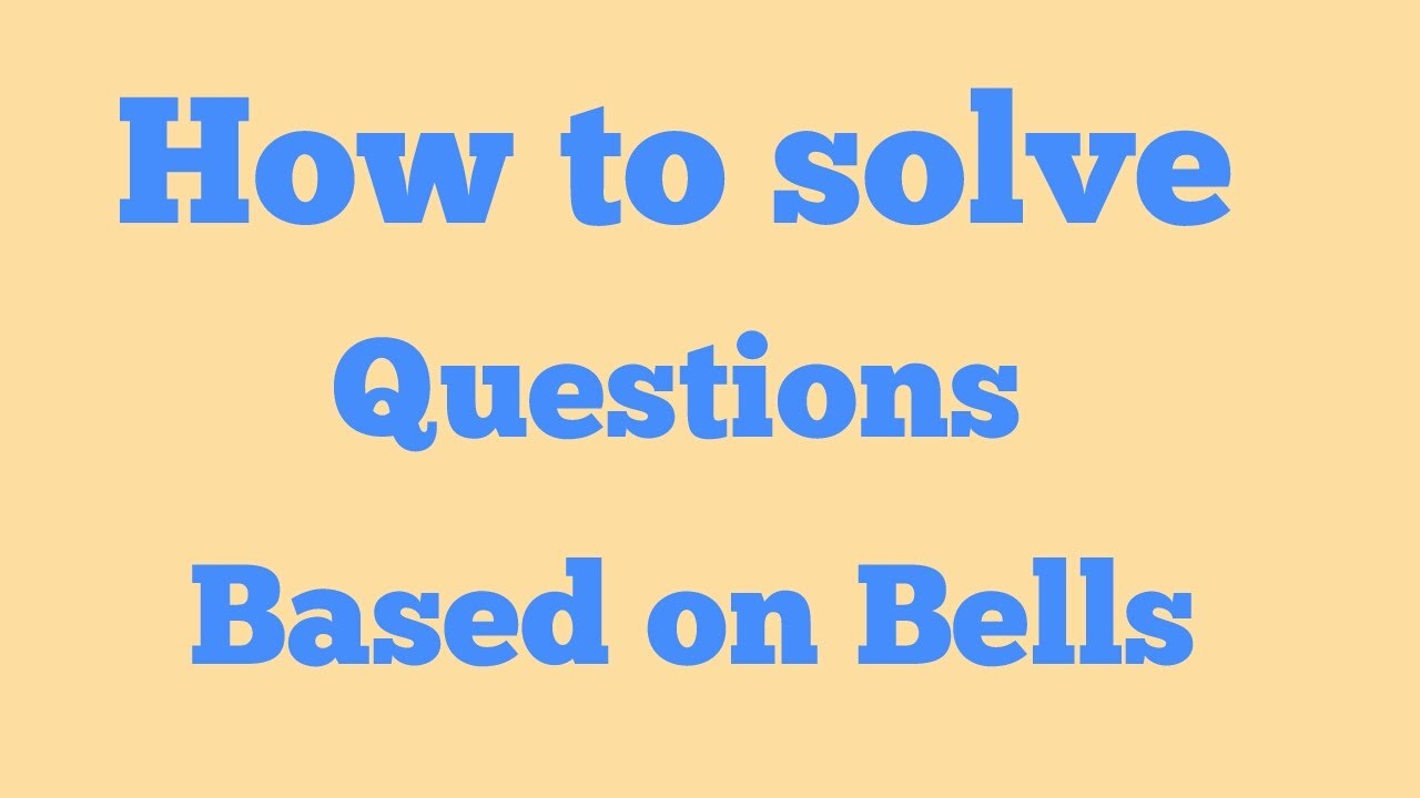 IIM ROHTAK:Bell Ringing Important LCM Question.