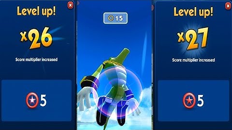 sonic dash game,vector character is level up 27×  2022