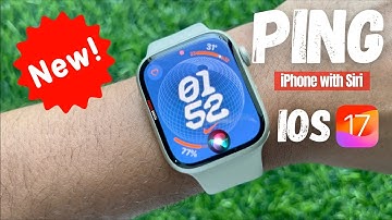 How to Ping your iPhone from your Apple Watch Using Siri