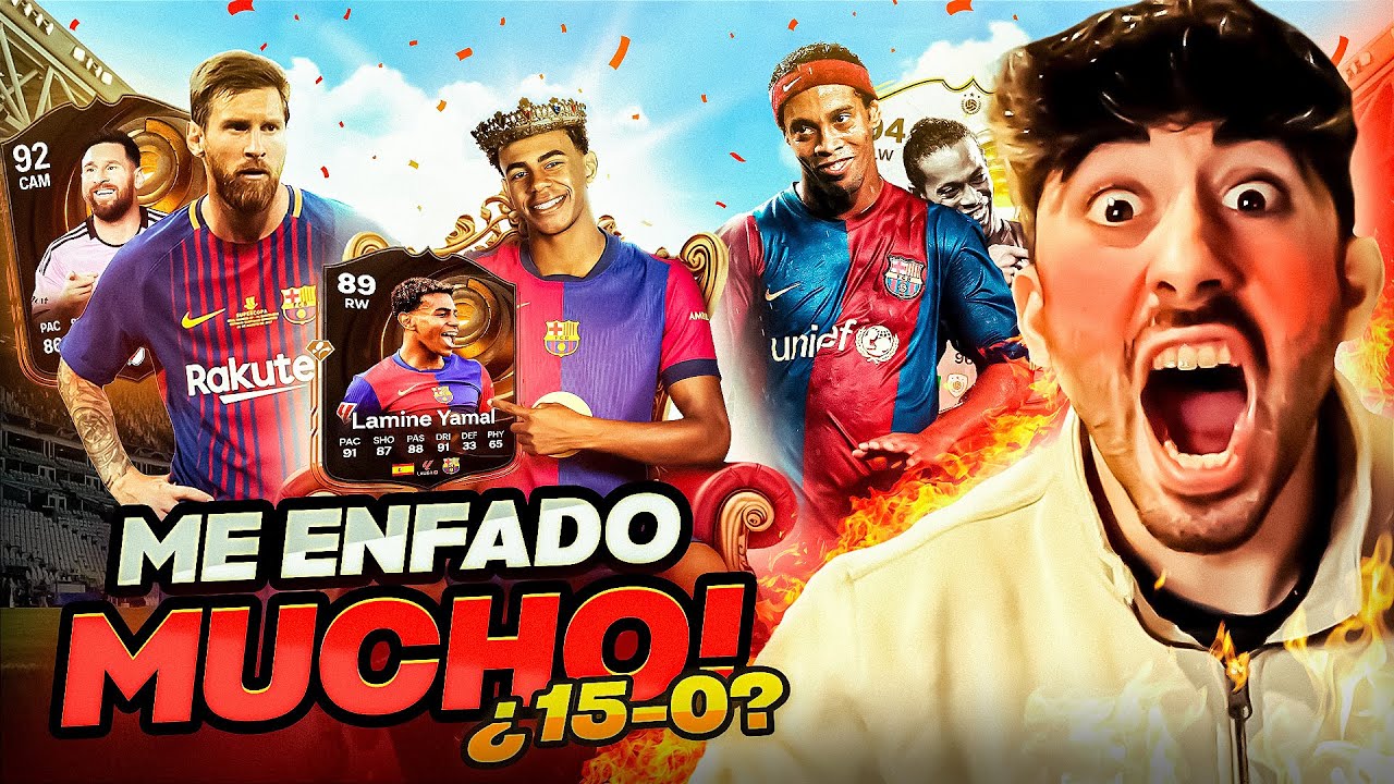 ¿15-0 en FUTCHAMPIONS con MESSI, RONALDINHO y LAMINE? | EAFC 25
