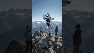 Humanoid Robot Transforms into Missile – Futuristic AI Robot, Advanced Robotics Technology