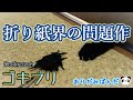 【ゴキブリ】良くも悪くも超リアル！黒い悪魔を折り紙で完全再現！！