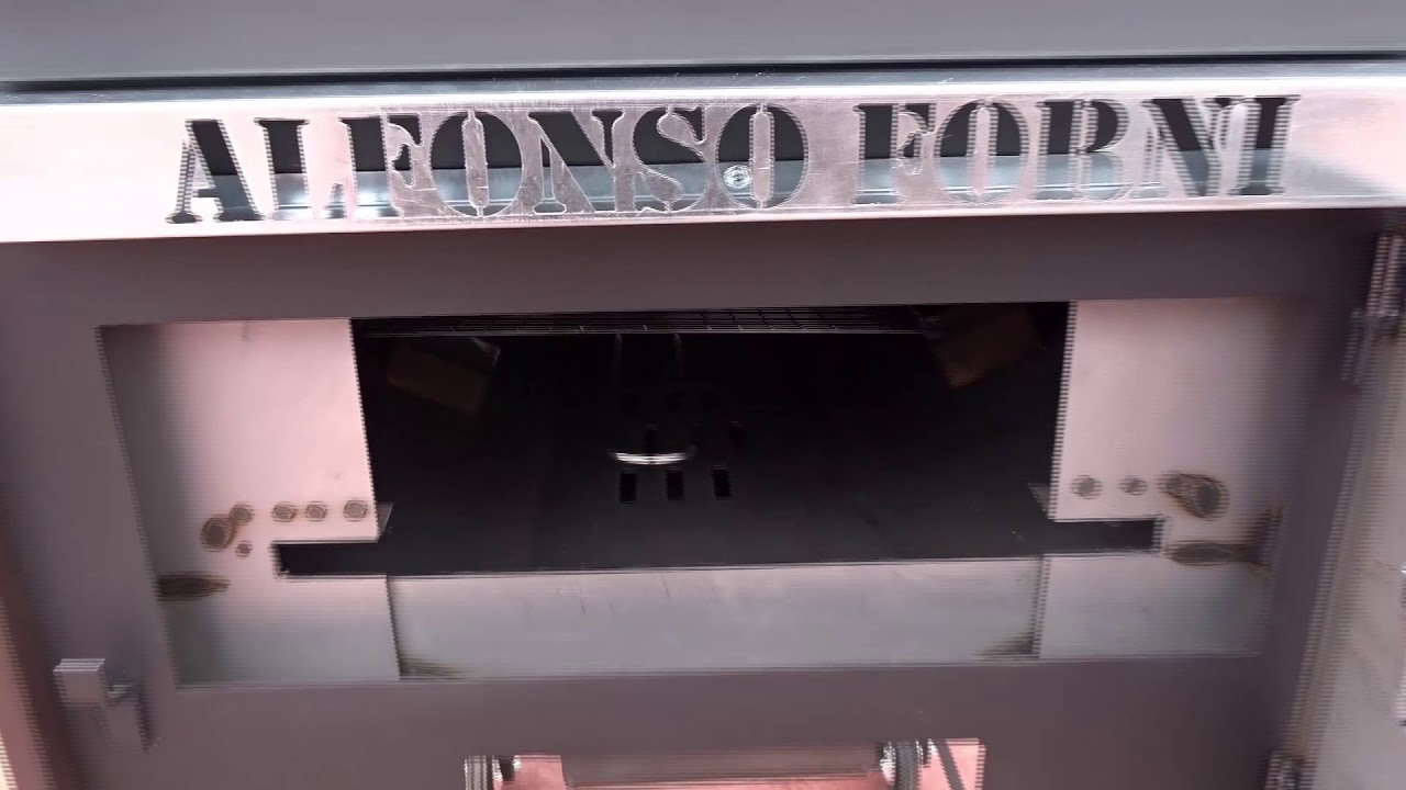 Forno a legna modello EMAX V2 - Alfonso Forni - YouTube