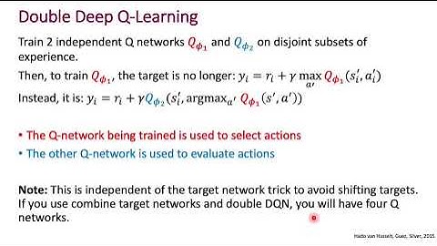 Double DQN