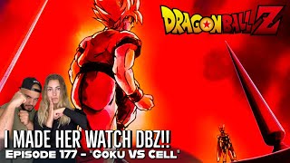 Girlfriend's Reaction to FULL POWER SUPER SAIYAN GOKU! GOKU VERSUS PERFECT CELL (PART 1)! DBZ Ep.177