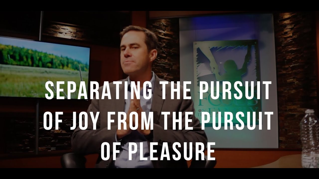 How Do We Separate The Pursuit of Pleasure From The Pursuit Of Joy?