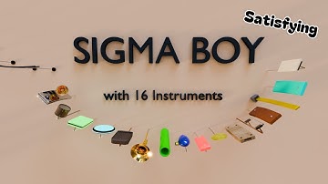 Sigma Boy Played On 16 Different Instruments with Marble