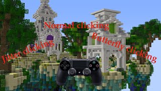 What is the best clicking method on controller | Minecraft Bedrock