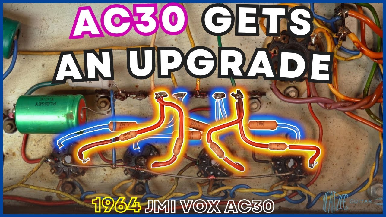 JMI Vox AC30 Repair Pt.5 - It's Only a Few Resistors...