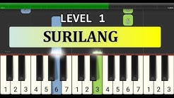 melodi piano surilang - tutorial level 1 - lagu daerah nusantara tradisional - jakarta / betawi  - Durasi: 1:53. 