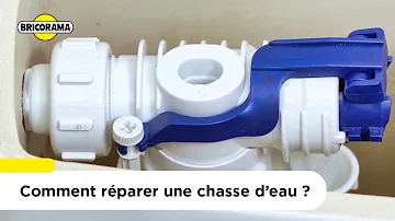 Comment réparer une chasse d'eau des toilettes ?