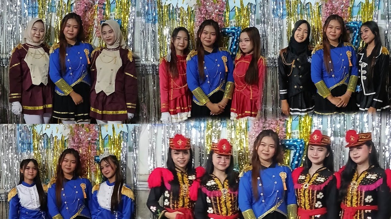 Kirab Ulang Tahun, Full meriah‼️Ada 4 Drumband Mayoret Cantik Terbaru di Sembungharjo Semarang 2026.