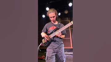 Thumbnail of Riccardo Oliva - Matteo Mancuso bassist demos the Bass Whammy Pedal #bass #bassfeatured #bassguitar