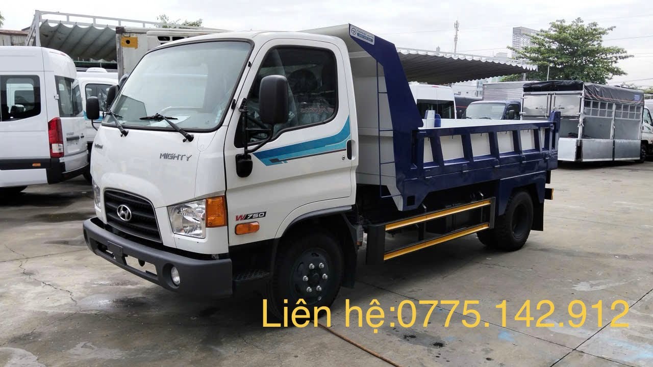 Hyundai Mighty W750 Euro 5- Thùng Ben tự đổ mới nhất 2026