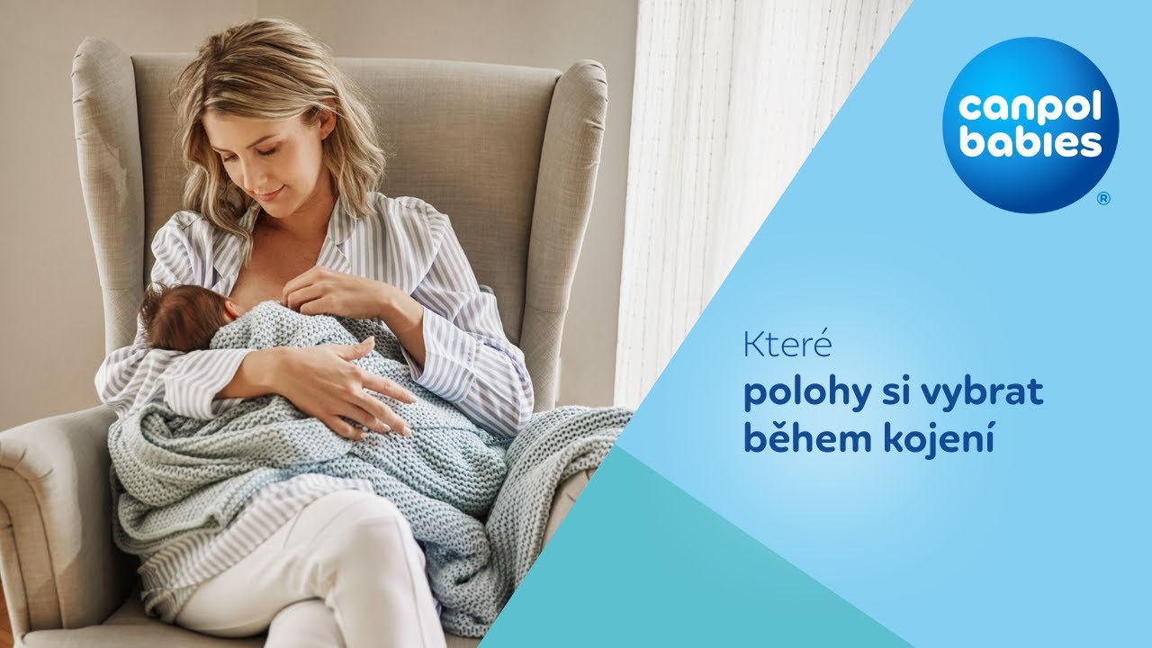 KOJENÍ – správné polohy při kojení ✅