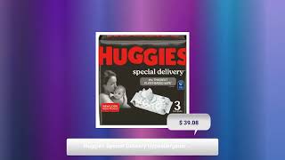 Huggies Special Delivery Hypoallergenic Baby Wipes; Unscented; 56 Count screenshot 4