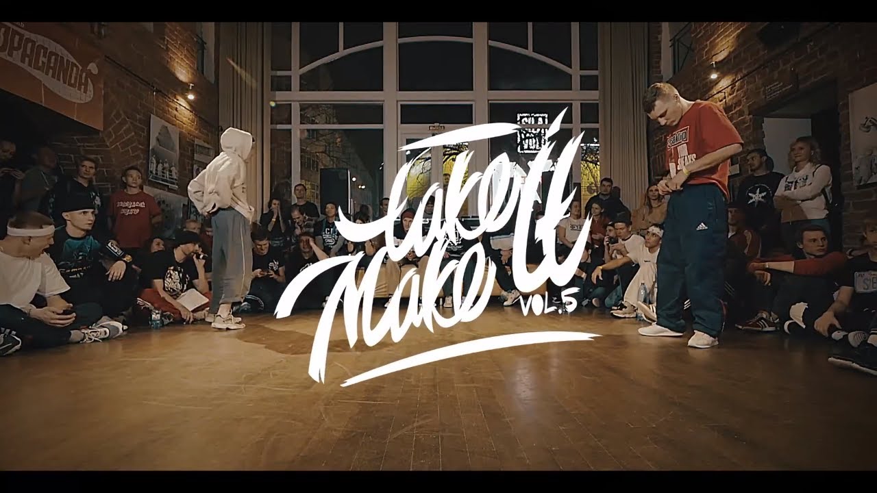 BBOY PRO BATTLE ↔ Goldy vs All Inclusive ↔ 1'4 ↔ TAKE IT MAKE IT 5 ↔ 